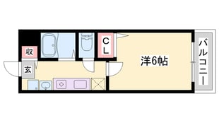 西明石駅 徒歩10分 4階の物件間取画像